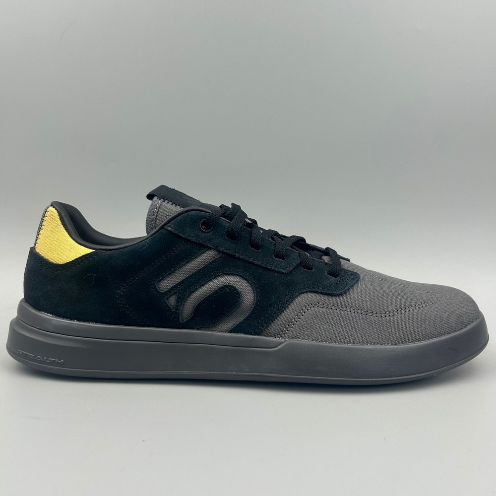 Adidas Five Ten Sleuth DLX Men Size 9.5 Gray Canvas Cycling Shoes ID4947 NEW